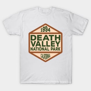 Death Valley National Park California badge T-Shirt